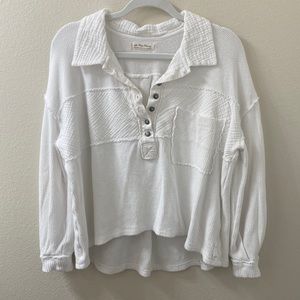 Free People Polo Top